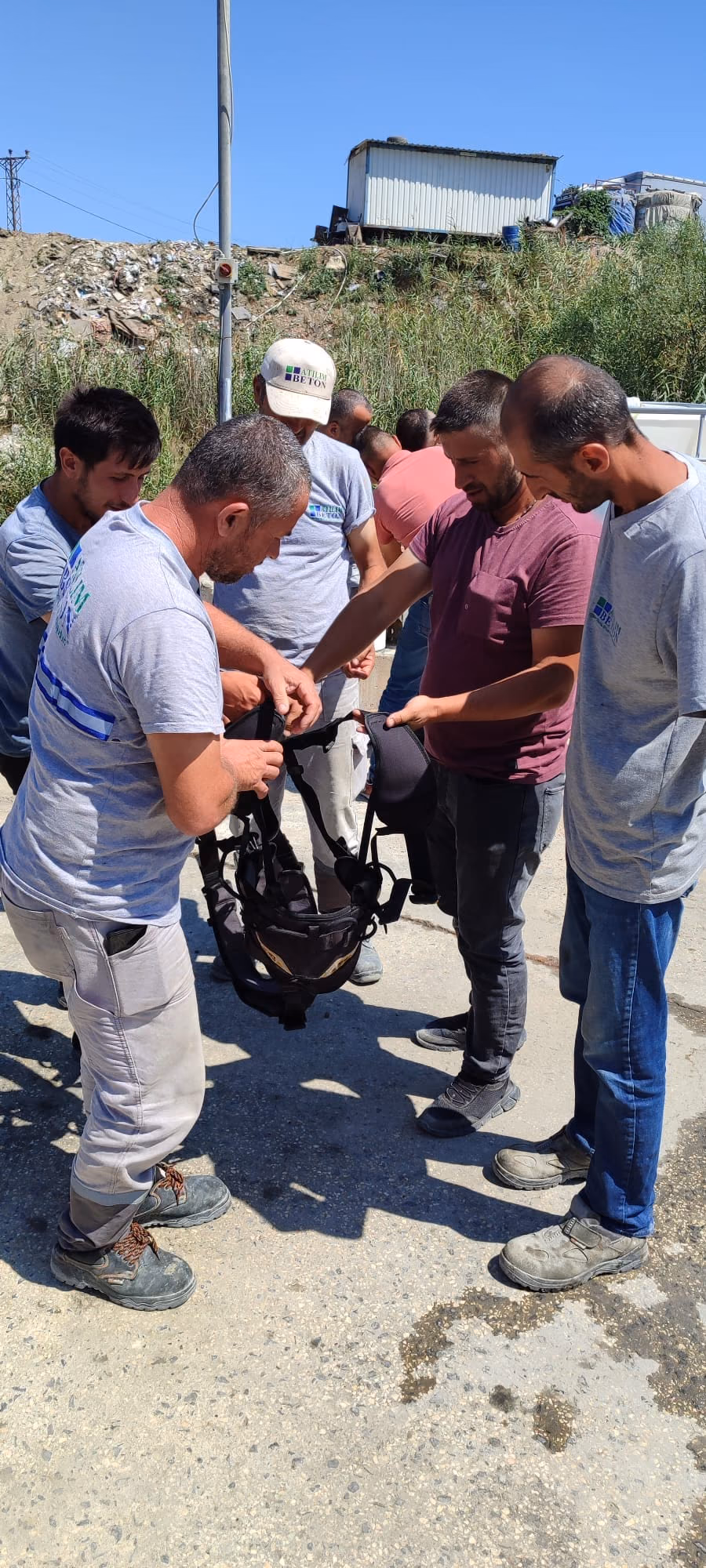 Atılım Beton — Yüksekte Çalışma Güvenlik Eğitimi — saha fotoğrafı 2